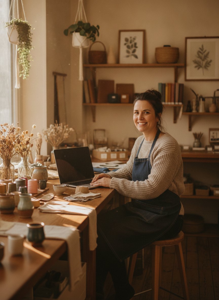 A small business owner